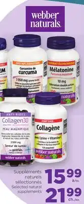 Proxim Webber Naturals Selected natural supplements offer