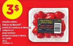 Maxi TOMATES RAISINS DÉLICES DU MARCHÉ | GRAPE TOMATOES offer