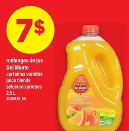 Maxi MÉLANGES DE JUS DEL MONTE | JUICE BLENDS offer