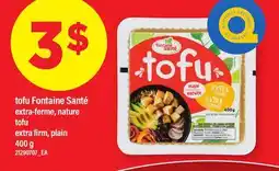 Maxi TOFU FONTAINE SANTÉ | TOFU offer