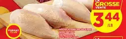 Maxi POITRINES DE POULET AVEC DOS ET PEAU offer