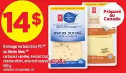 Maxi FROMAGE EN TRANCHES PC OU MENU BLEU | CHEESE SLICES offer