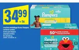 Maxi COUCHES EMBALLAGE ÉCONO PAMPERS | ECONO PACK DIAPERS, N-8, 58-200 un offer