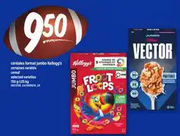 Maxi CÉRÉALES FORMAT JUMBO KELLOGG'S | CEREAL, 700 G-1,05 KG offer