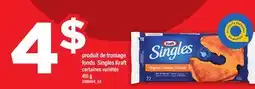 Maxi PRODUIT DE FROMAGE FONDU SINGLES KRAFT offer