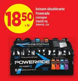 Maxi BOISSON DÉSALTÉRANTE POWERADE offer