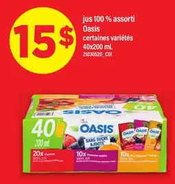 Maxi JUS 100 % ASSORTI OASIS, 40 × offer