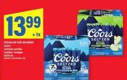 Maxi BOISSON DE MALT ALCOOLISÉE COORS, 6 × offer