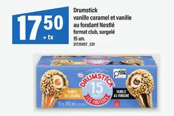 Maxi DRUMSTICK VANILLE CARAMEL ET VANILLE AU FONDANT NESTLÉ, 15 un offer
