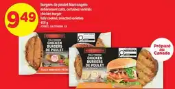 Maxi BURGERS DE POULET MARCANGELO | CHICKEN BURGER offer