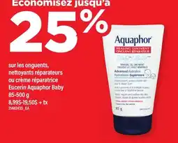 Maxi ONGUENTS, NETTOYANTS RÉPARATEURS OU CRÈME RÉPARATRICE | EUCERIN AQUAPHOR BABY offer