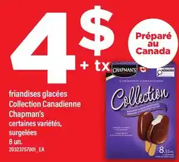 Maxi FRIANDISES GLACÉES COLLECTION CANADIENNE CHAPMAN'S, 8 un offer