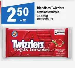 Maxi FRIANDISES TWIZZLERS offer