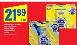 Maxi BOISSON DE MALT ALCOOLISÉ PABST BLUE RIBBON offer
