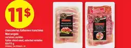 Maxi CHARCUTERIES ITALIENNES TRANCHÉES MARCANGELO | ITALIAN SLICED MEAT, 150/175 g offer