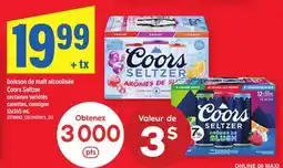 Maxi BOISSON DE MALT ALCOOLISÉE COORS SELTZER offer