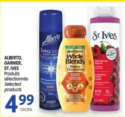 Uniprix ALBERTO, GARNIER, ST. IVES Produits sélectionnés offer
