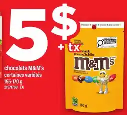 Maxi CHOCOLATS M&M'S offer
