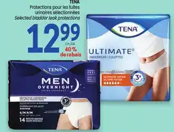 Uniprix TENA Protections pour les fuites urinaires sélectionnées/Selected bladder leak protections offer