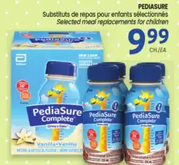 Uniprix PEDIASURE Substituts de repas pour enfants sélectionnés/Selected meal replacements for children offer