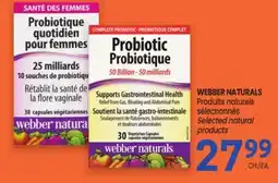 Uniprix WEBBER NATURALS Produits naturels sélectionnés/Selected natural products offer