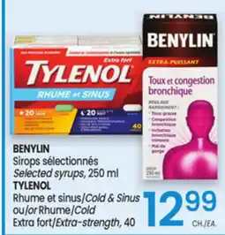 Uniprix BENYLIN Sirops sélectionnés offer