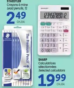 Uniprix STAEDTLER Crayons à mine, 12 offer
