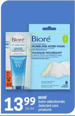 Uniprix BIORÉ Soins sélectionnés offer