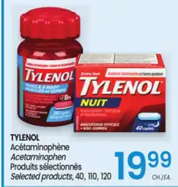 Uniprix TYLENOL Acétaminophène Produits sélectionnés offer