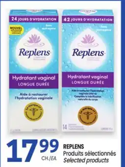 Uniprix REPLENS Produits sélectionnés offer
