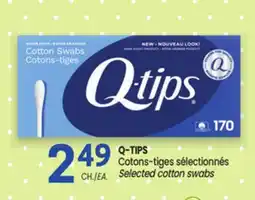 Uniprix Q-TIPS Cotons-tiges sélectionnés/Selected cotton swabs offer