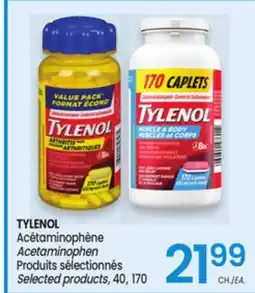 Uniprix TYLENOL Acétaminophène Acetaminophen offer