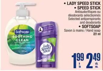 Jean Coutu • LADY SPEED STICK • SPEED STICK offer