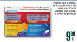 Jean Coutu Selected cold, cough, flu and sinus products offer