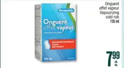 Jean Coutu Vapourizing cold rub offer