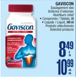 Jean Coutu GAVISCON Heartburn relief offer