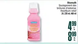 Jean Coutu Bismuth Heartburn relief offer