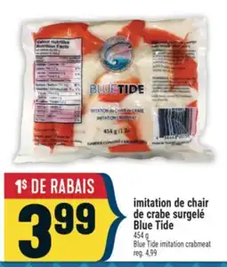 Marché Adonis IMITATION DE CHAIR DE CRABE SURGELÉ | BLUE TIDE IMITATION CRABMEAT offer