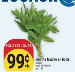 Marché Adonis MENTHE FRAÎCHE EN BOTTE | FRESH MINT BUNCH offer