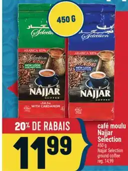 Marché Adonis CAFÉ MOULU NAJJAR SELECTION | NAJJAR SELECTION GROUND COFFEE offer
