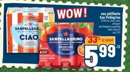 Marché Adonis EAU PÉTILLANTE SAN PELLEGRINO | SAN PELLEGRINO SPARKLING WATER offer