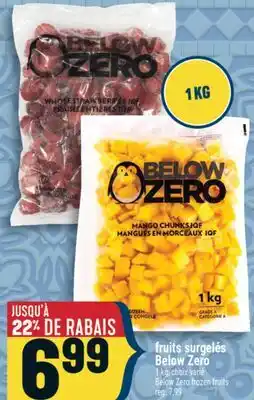 Marché Adonis FRUITS SURGELÉS BELOW ZERO | BELOW ZERO FROZEN FRUITS offer