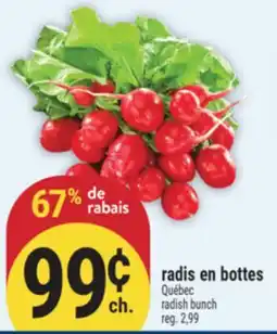 Marché Adonis RADIS EN BOTTES | RADISH BUNCH offer
