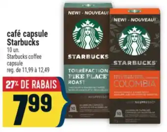 Marché Adonis CAFÉ CAPSULE STARBUCKS | STARBUCKS COFFEE CAPSULE offer
