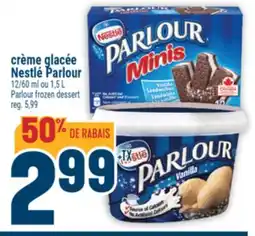 Marché Adonis CRÈME GLACÉE NESTLÉ PARLOUR | PARLOUR FROZEN DESSERT offer