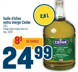 Marché Adonis HUILE D'OLIVE EXTRA VIERGE CEDAR | CEDAR EXTRA VIRGIN OLIVE OIL offer