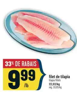Marché Adonis FILET DE TILAPIA | TILAPIA FILLETS offer