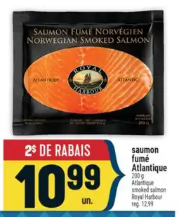 Marché Adonis SAUMON FUMÉ ATLANTIQUE | ROYAL HARBOUR ATLANTIQUE SMOKED SALMON offer