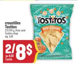 Marché Adonis CROUSTILLES TOSTITOS | TOSTITOS CHIPS offer