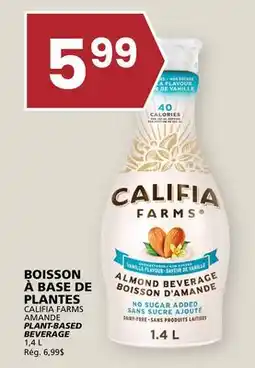 Rachelle-Bery Grocery CALIFIA FARMS PLANT-BASED BEVERAGE offer